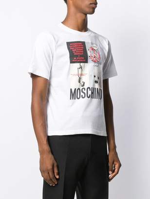 Moschino Pre Owned 1980's centre prints T-shirt