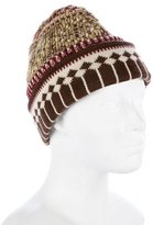Thumbnail for your product : Bally Pattern Knit Beanie
