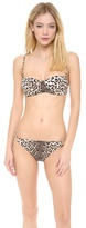 Thumbnail for your product : Juicy Couture Luxe Leopard Bikini Top