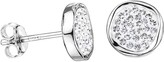 Thumbnail for your product : Evoke Sterling Silver Swarovski Crystal Stud Earrings and Pendant Set