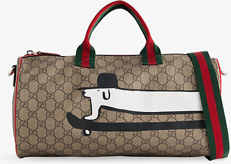 Be Ebony Mul/Red/Vrv Kids' Gg Canvas Luggage Bag 1 Size