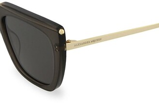 Alexander McQueen 54MM Square Sunglasses