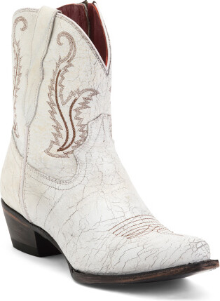 TJMAXX Leather Molly Western Booties For Women