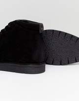 Thumbnail for your product : BOSS BOSS Tuned Suede Boots in Black