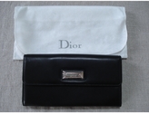 Thumbnail for your product : DIOR Black Leather Wallet