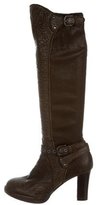Thumbnail for your product : Henry Beguelin Leather Knee-High Boots