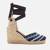 Thumbnail for your product : Castaner Women's Craby Wedged Espadrille Sandals - Azul Multi