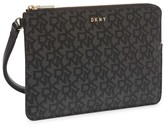 Thumbnail for your product : DKNY Bryant Logo Wristlet Pouch Black