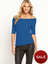 Thumbnail for your product : South Textured Bardot Top
