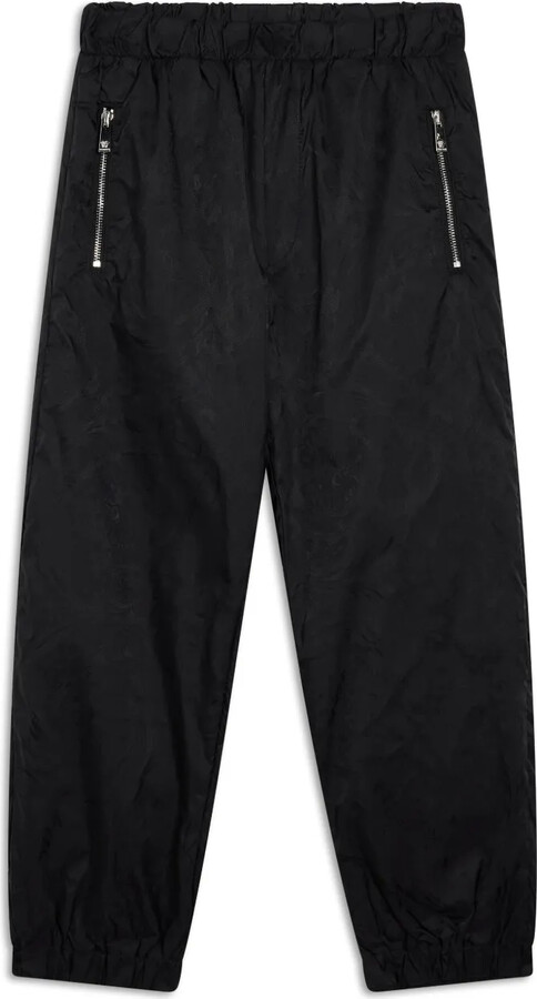 Floral Embroidered Trousers