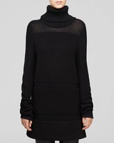 Thumbnail for your product : Helmut Lang Sweater - Textured Inlay Turtleneck