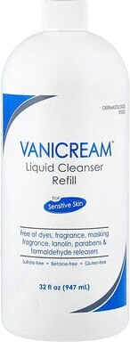 Vanicream Vanicream, Liquid Cleanser Refill, For Sensitive Skin, Fragrance Free, 32 fl oz (947 ml)