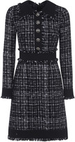 Thumbnail for your product : Dolce & Gabbana Fringe Detail Long-sleeved Long Dress