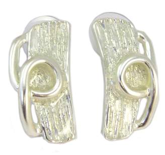 Dolce Vita Earrings creator 'Nora'silver.