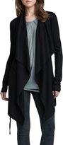 Thumbnail for your product : Helmut Lang Long Open Cascade Cardigan