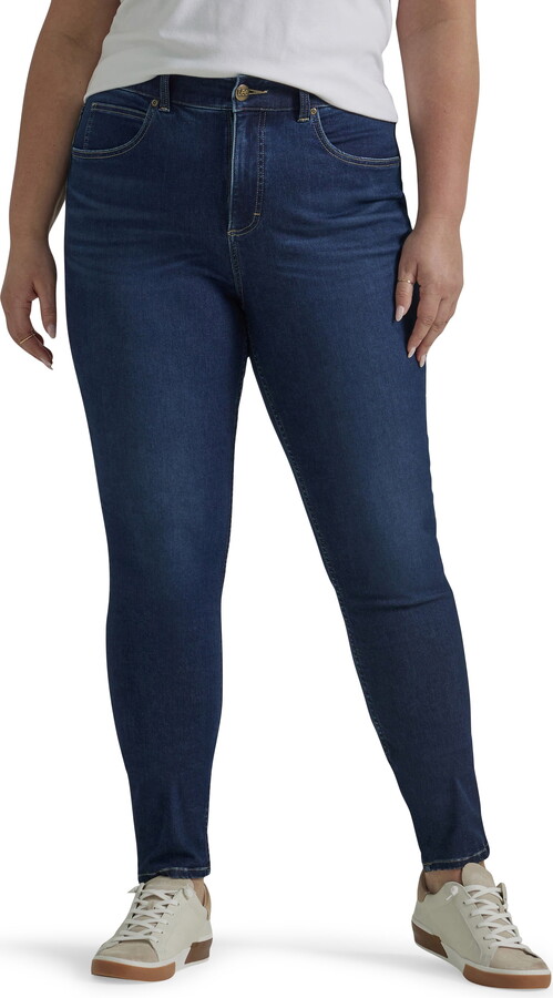 Lee® Women’s Plus Ultra Lux Comfort with Flex Motion Skinny Leg Jean