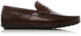 Thumbnail for your product : HUGO BOSS Dandy moccasin perforated saddle loafers