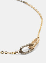 Thumbnail for your product : Pearls Before Swine Double Link Two-Tone Chain Bracelet in Gold and Silver