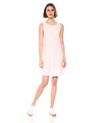 Daily Ritual Lived-In Cotton Sleeveless Boat-Neck Dress Casual,(EU M - L)