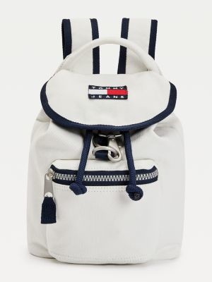tommy hilfiger canvas backpack