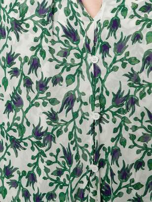 Christian Wijnants Taava floral halter blouse