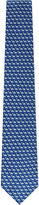 Thumbnail for your product : Ferragamo Car & Leaf Print Silk Tie - for Men
