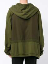 Thumbnail for your product : Haider Ackermann oversized zipped hoodie