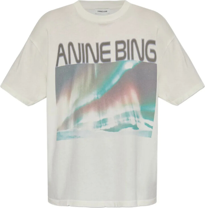 Anine Bing graphic-print T-shirt