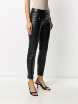 Thumbnail for your product : Liu Jo Faux Leather Skinny-Fit Trousers