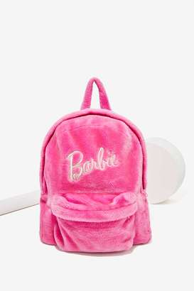 Nasty Gal Vintage Barbie Faux Fur Backpack