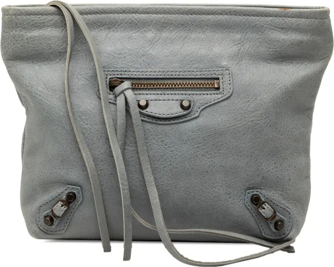 Balenciaga Pre-Owned 2000-2002 Lambskin Motocross Classic clutch bag
