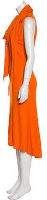 Versace Bodycon Midi Dress