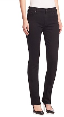 JEN7 by 7 For All Mankind Mid-Rise Slim Straight Jeans