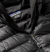 Thumbnail for your product : Patagonia Quilted Ripstop Hooded Down Jacket - Men - Black
