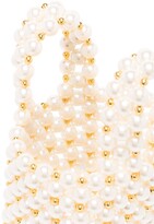 Thumbnail for your product : VANINA Reveries pearl-embellished mini bag