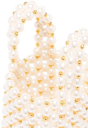 VANINA Reveries pearl-embellished mini bag