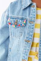Thumbnail for your product : Forever 21 Girls Colorblock Denim Jacket