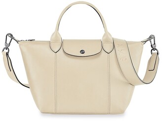 Longchamp Le Pliage Cuir Small Handbag | Shop the world's 