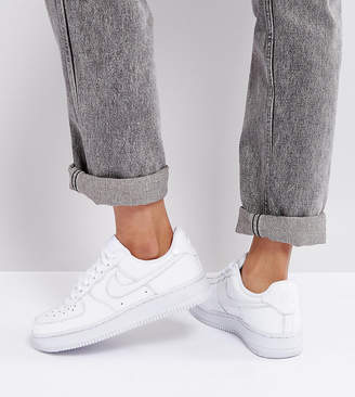 Nike Air Force 1 '07 Sneakers In White Patent