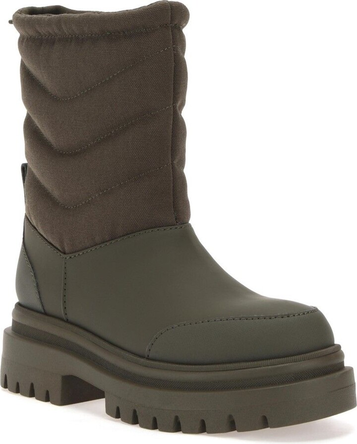 Rocket Dog Chestnut Slope Suede Winter Boots Brown UK at Urban