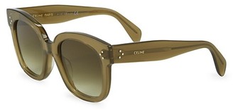 Celine 54MM Square Plastic Sunglasses