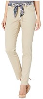 Thumbnail for your product : Jag Jeans Carter Girlfriend Jeans with Satin Belt (Khaki) Women's Jeans