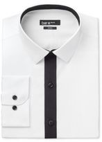 Thumbnail for your product : Bar III Men's Slim-Fit White with Black Placket Dress Shirt, Only at Macy's