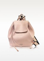 Thumbnail for your product : N°21 Nude Leather Backpack w/Canvas Shoulder Straps
