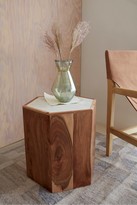 Thumbnail for your product : French Connection Marble And Acacia Side Table