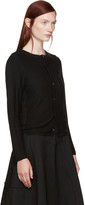Thumbnail for your product : Comme des Garcons Black Wool Two-Way Cardigan