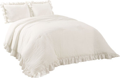 Lush Decor Reyna Microfiber 3 Piece Comforter Set