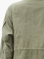 Thumbnail for your product : Frame Flap-pocket Cotton Utility Jacket - Khaki