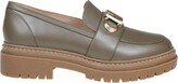Thumbnail for your product : MICHAEL Michael Kors Logo Plaque Slip-On Loafers