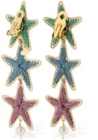 Thumbnail for your product : Mercedes Salazar Starfish Clip-on Earrings